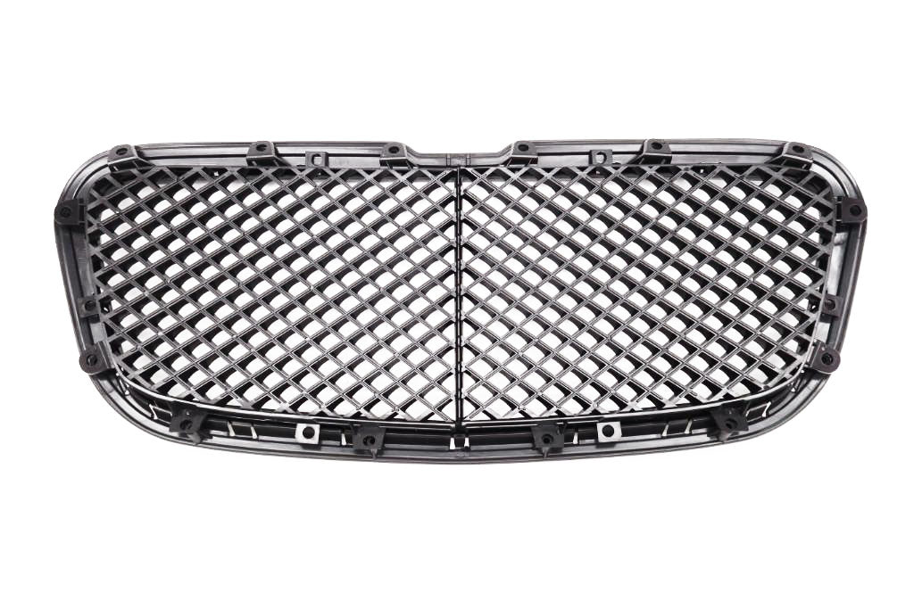 Bentley Continental Gtc Gt Flying Spur front black grille inserts & trim #2763