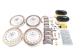 Maserati Ghibli Quattroporte front rear brake pads rotors filters 17-24 #1313