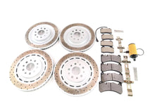 Load image into Gallery viewer, Maserati Ghibli Quattroporte front rear brake pads &amp; rotors Free filter 17-24 #1316