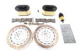 Maserati Ghibli Quattroporte front brake pads rotors air oil cabin filters #1318