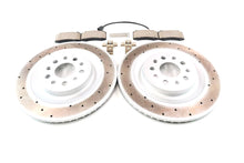 Load image into Gallery viewer, Maserati Ghibli Quattroporte rear brake pads rotors 2017-2022 #1327