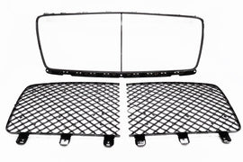 Bentley Bentayga front black grille inserts + trim #2780