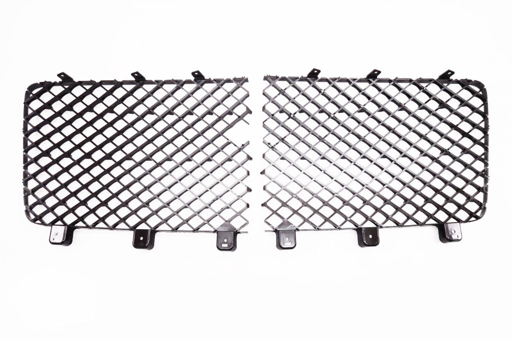 Bentley Bentayga front black left & right grille inserts #2785