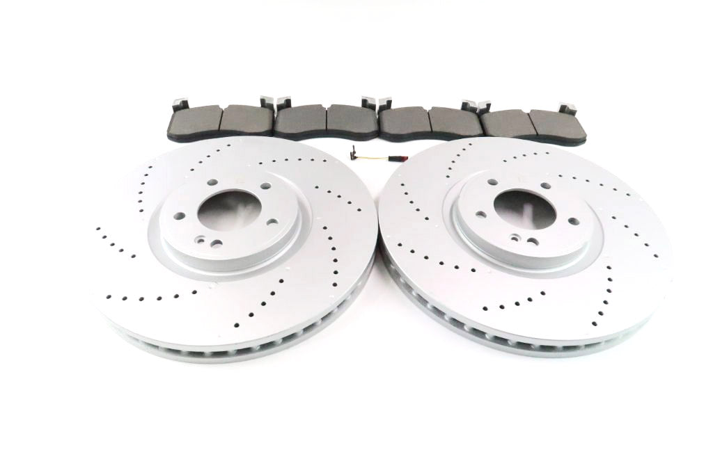 Mercedes G63 Amg front brake pads & disc rotors TopEuro #1355