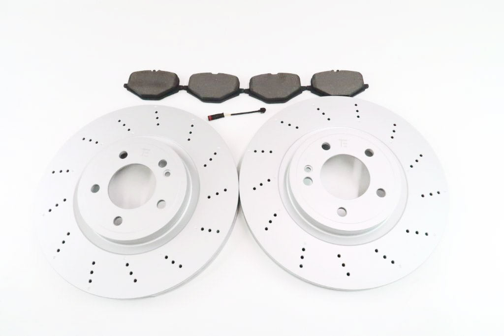 Mercedes G63 Amg rear brake pads & disc rotors TopEuro #1358