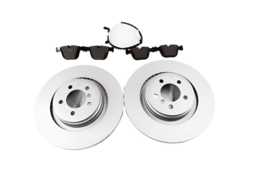 Rolls Royce Phantom rear brake pads & rotors TopEuro #1448
