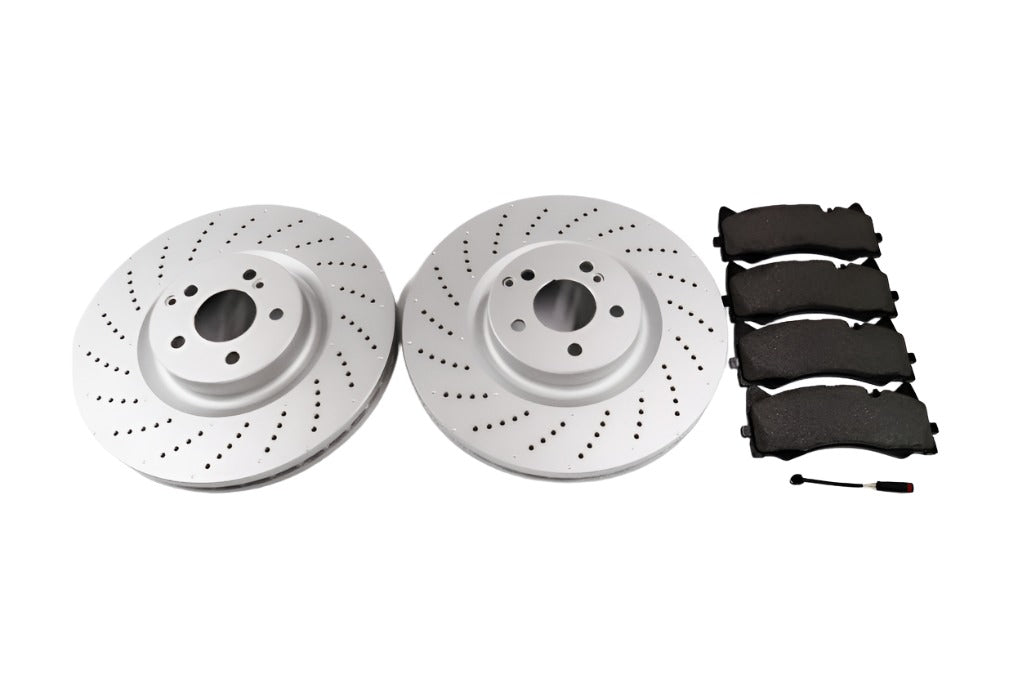 Mercedes C63 Amg front brake pads & rotors TopEuro #1453