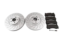 Load image into Gallery viewer, Mercedes C63 Amg front brake pads &amp; rotors TopEuro #1453