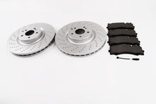Load image into Gallery viewer, Mercedes C63 Amg front brake pads &amp; rotors TopEuro #1453