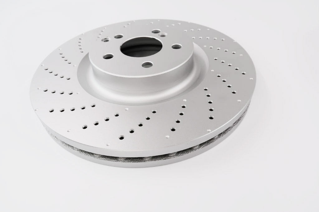 Mercedes C63 Amg front brake disc rotors TopEuro #1454