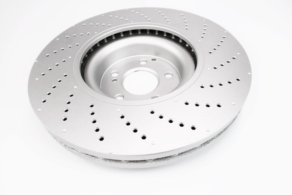 Mercedes C63 Amg front brake disc rotors TopEuro #1454