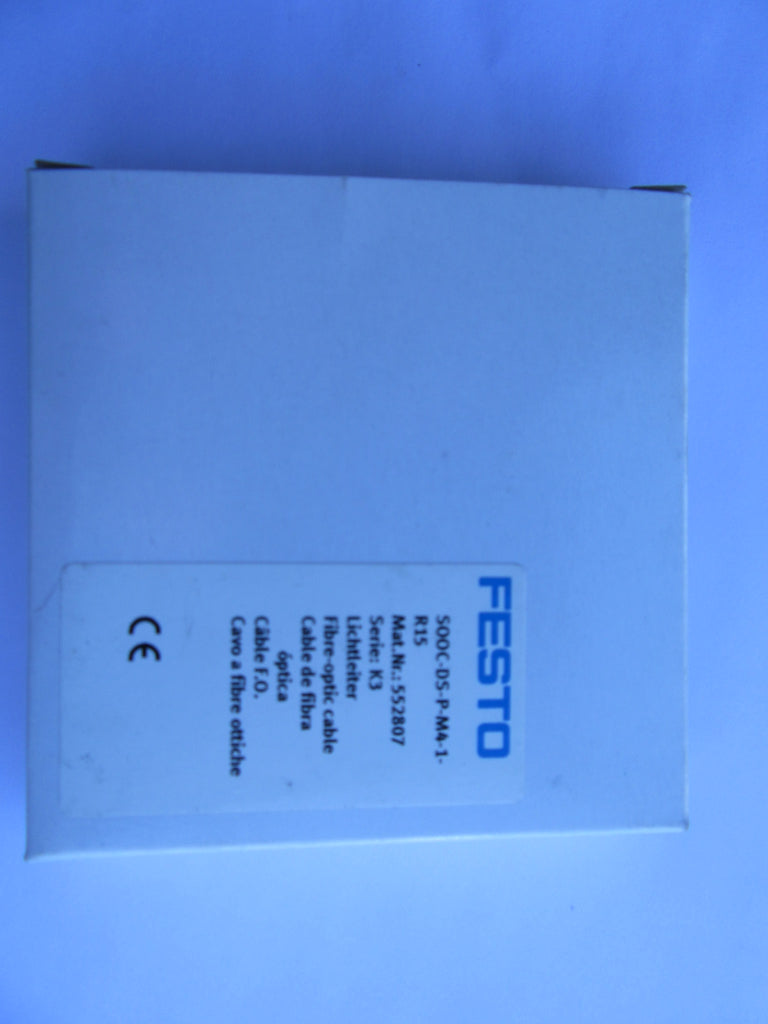 Festo Fiber Optic cable SOOC-DS-P-M4-1-R15 552807