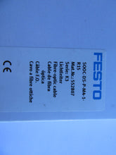 Load image into Gallery viewer, Festo Fiber Optic cable SOOC-DS-P-M4-1-R15 552807