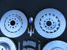 Load image into Gallery viewer, Maserati Ghibli Quattroporte SQ4  Front  Rear  Brake Pads and Rotors TopEuro #1512