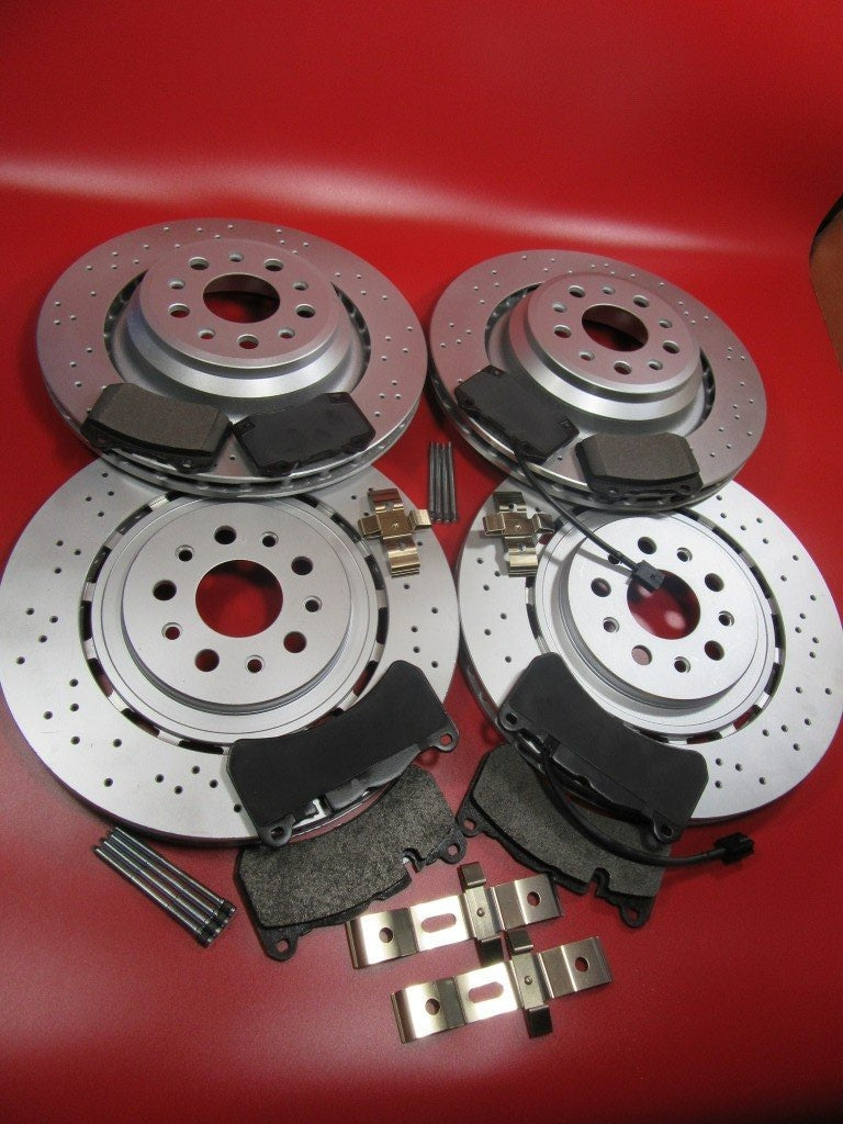 Maserati Ghibli Sq4 Awd Front Rear Brake Pads and Rotors PREMIUM QUALITY #1516