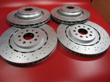 Load image into Gallery viewer, Maserati Ghibli Quattroporte Front And Rear Brake Disc Rotors Set of 4 #1507