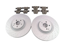 Load image into Gallery viewer, Mercedes S63 S65 Cl63 Cl65 Amg front brake pads rotors TopEuro #1113