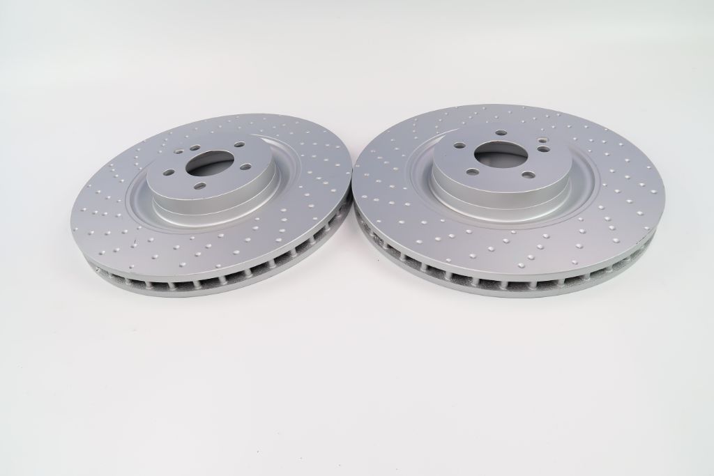 Mercedes S63 S65 Cl63 Cl65 Amg front rear brake rotors TopEuro #1112