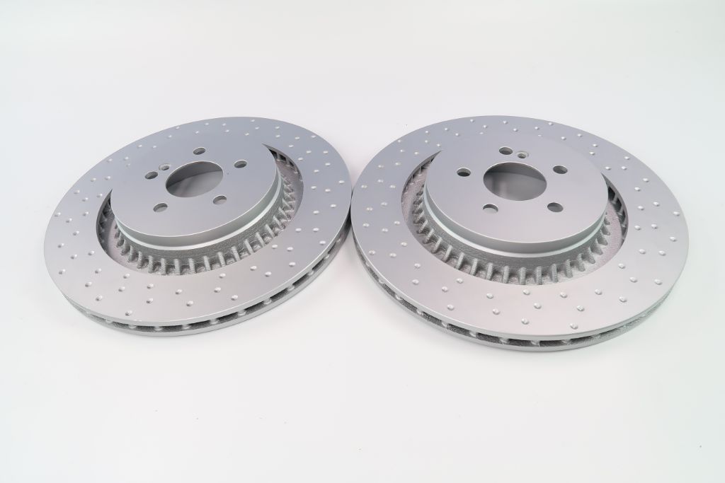 Mercedes S63 S65 Cl63 Cl65 Amg front rear brake rotors TopEuro #1112