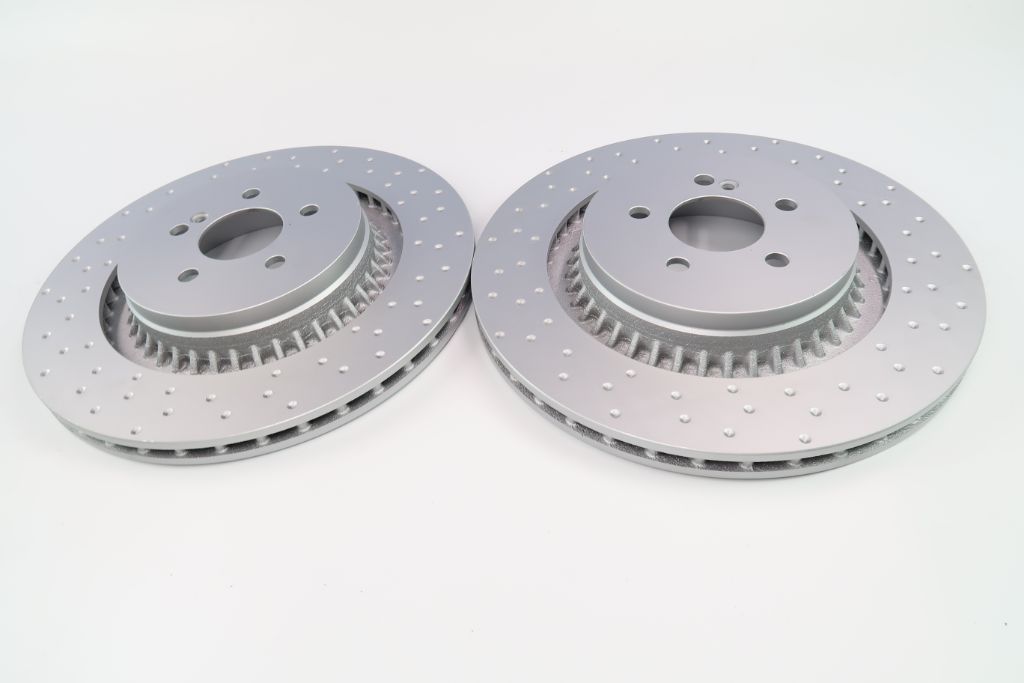 Mercedes S63 S65 Cl63 Cl65 Amg rear brake pads rotors TopEuro #1114