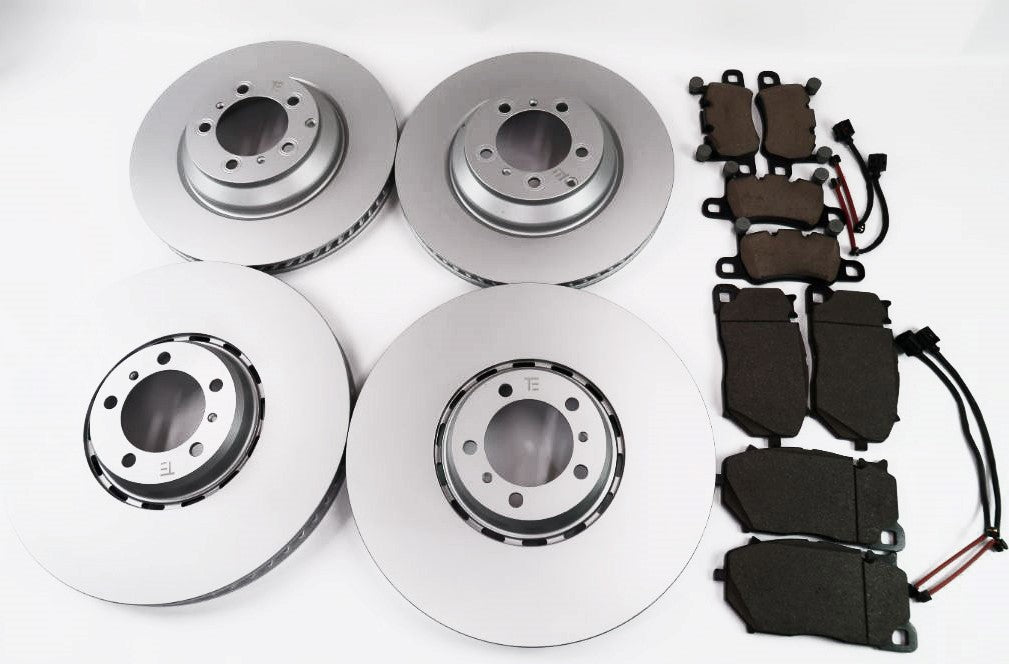 Bentley Continental GT GTC Flying Spur front rear brake pads & rotors #1187