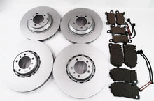 Load image into Gallery viewer, Bentley Continental GT GTC Flying Spur front rear brake pads &amp; rotors #1187
