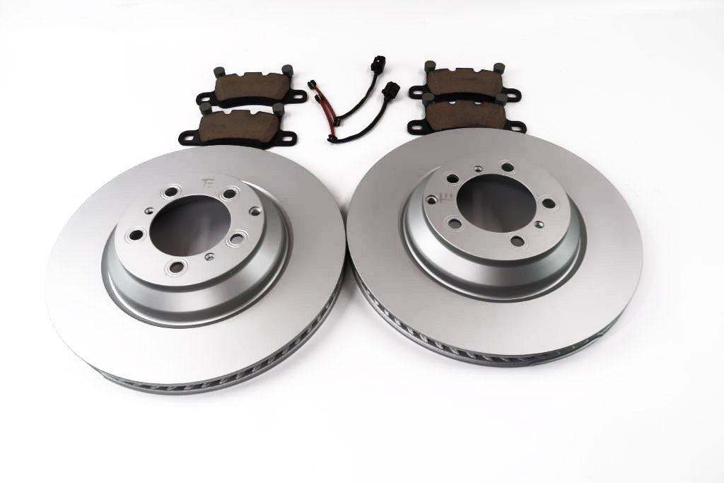 Bentley Continental GT GTC Flying Spur rear brake pads & rotors #1213