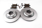 Bentley Continental GT GTC Flying Spur rear brake pads & rotors #1213