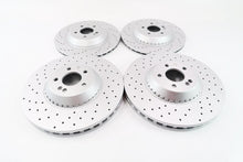 Load image into Gallery viewer, Mercedes S class S550 S550e front rear brake rotors TopEuro #1452