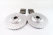 Load image into Gallery viewer, Mercedes S class S550 front brake pads and rotors TopEuro #667