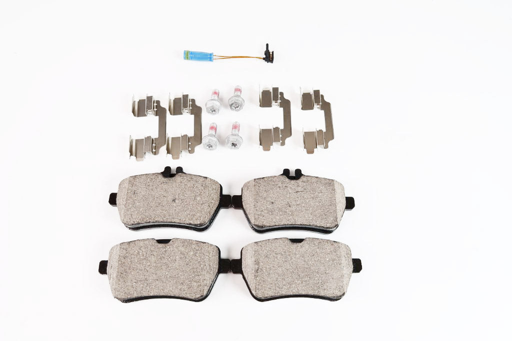 Mercedes S class S550 front rear brake pads & rotors TopEuro #1451