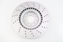 Load image into Gallery viewer, Alfa Romeo Stelvio front &amp; rear brake rotors drilled upgrade TopEuro #1311