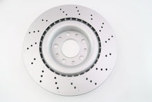 Load image into Gallery viewer, Alfa Romeo Stelvio front &amp; rear brake rotors drilled upgrade TopEuro #1311