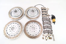 Load image into Gallery viewer, Maserati Ghibli Quattroporte front rear brake pads rotors + oil filter 17-22 #1315