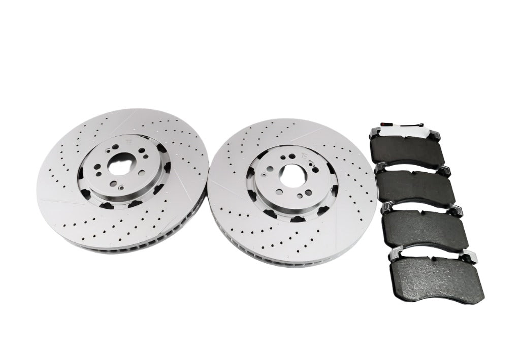 Mercedes Gle63 Gls63 Amg front brake pads & rotors TopEuro #1418